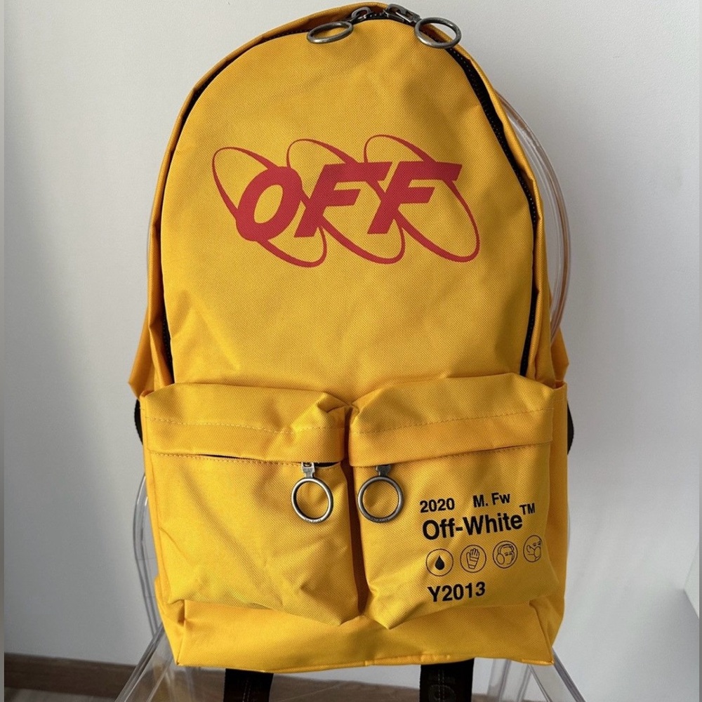COPY - Off-White Yellow Backpack